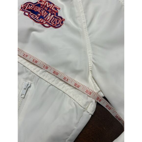 VTG 90s GMC American Music Tour Tony Lama Full Zip Up Windbreaker Jacket - Picture 6 of 12